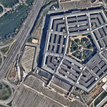 The Pentagon, the headquarters of the U.S. military, as captured by nearmap.