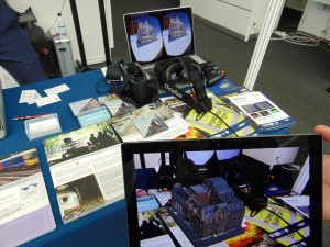 Severn Partnership's  "Seeable" visualisation tools were demonstrated on a VR Occulus Rift headeset