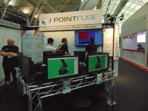 Point Fuse demonstrated their applications for converting point clouds to vector data