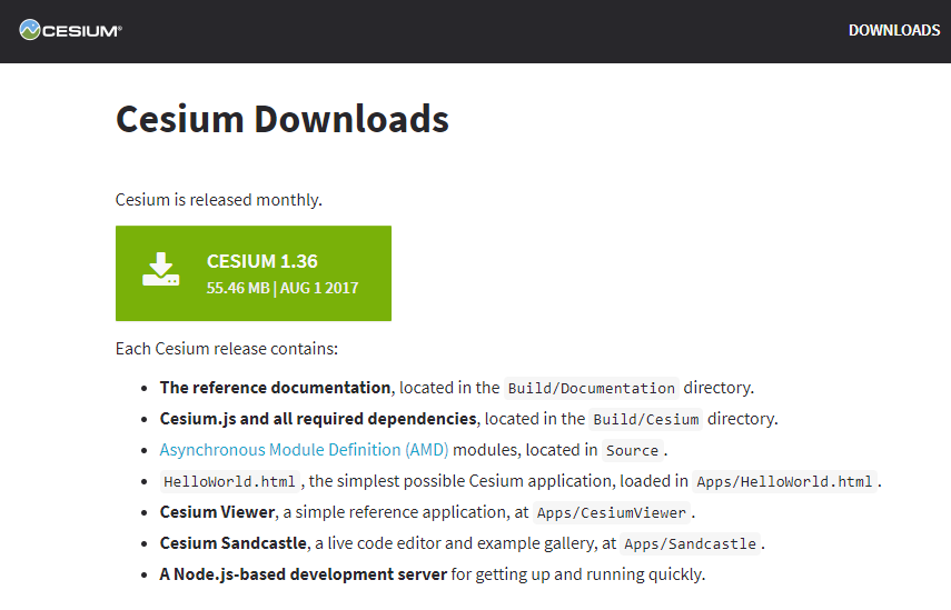 Cesium Download