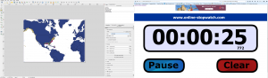 Testing QGIS 2.8 in dualscreen