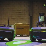 The geospatially aware Jackal robots are configured with different imaging and navigation systems depending on the needs of the autonomous application.