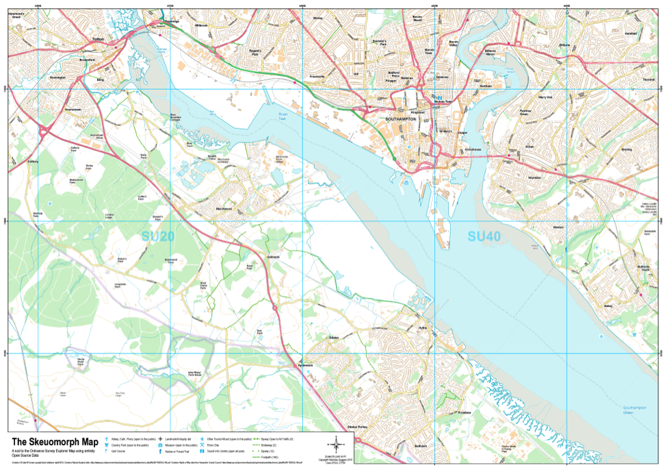 Recreating Ord Survey Explorer Maps w/ Open Data - xyHt