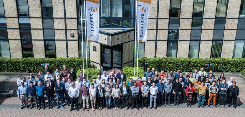 Septentrio’s headquarters in Belgium has an international staff, about half in engineering.