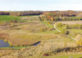 This image was taken by a UAS for vegetation inventory in wetlands in Wisconsin. Credit: Continental Mapping.