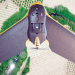 This eBee Ag is outfitted with the Sequoia multispectral sensor.
