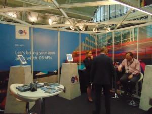 Ordnance Survey of the UK booth