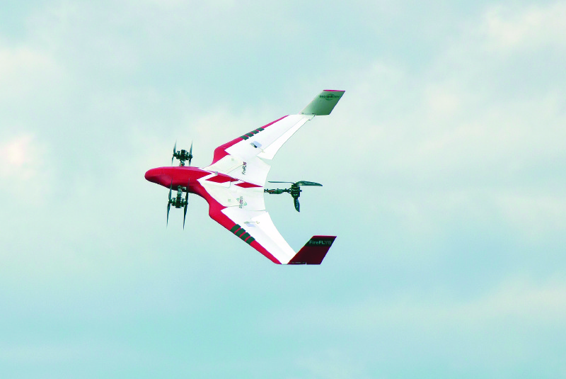 xyHt Sep 2016, BirdsEyeView Aerobotics' FireFLY6 hybrid UAS
