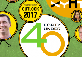 xyHt OUTLOOK supplement 2017 banner, 40 Under 40