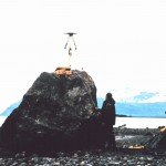 GPS Unit on a rock, Ice Bay, Alaska