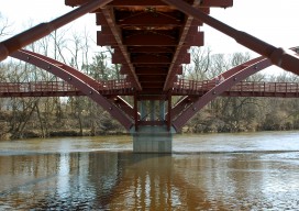 The underside of a bridge, Phil Quattrito from Flickr