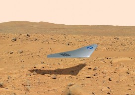 The Prandtl-m is a conceptual fixed-wing drone for Mars mapping that will be tested this year from a balloon drop over Earth at an altitude of 35,000m to simulate Mars' thin atmosphere, 1/100th as dense as Earth's.