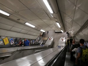 London Underground Escalators