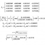 Equations 1-5, Charles Ghiliani, Error Ellipses, xyHt July 2017