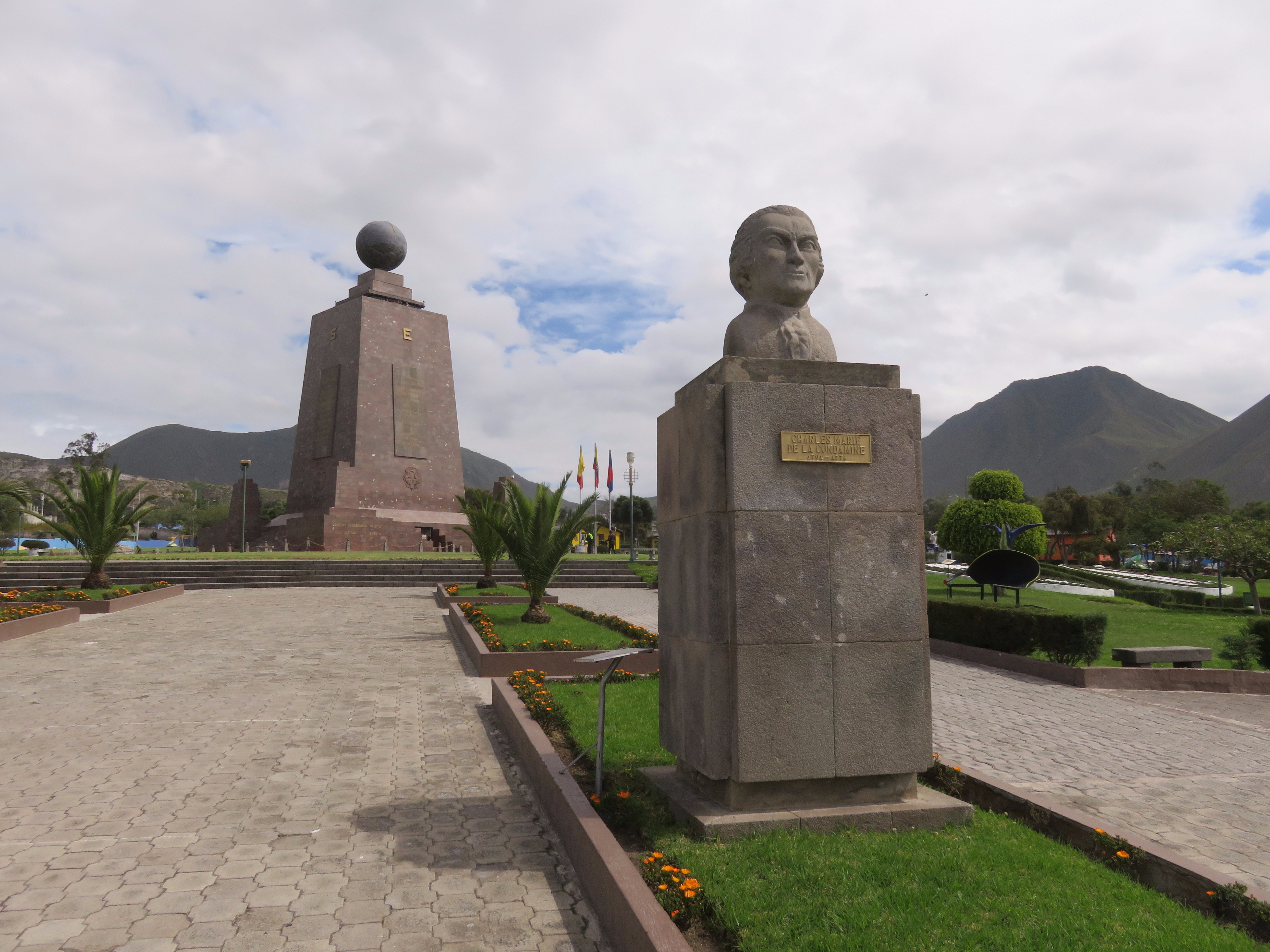Mitad Del Mundo, the traditional equator park.