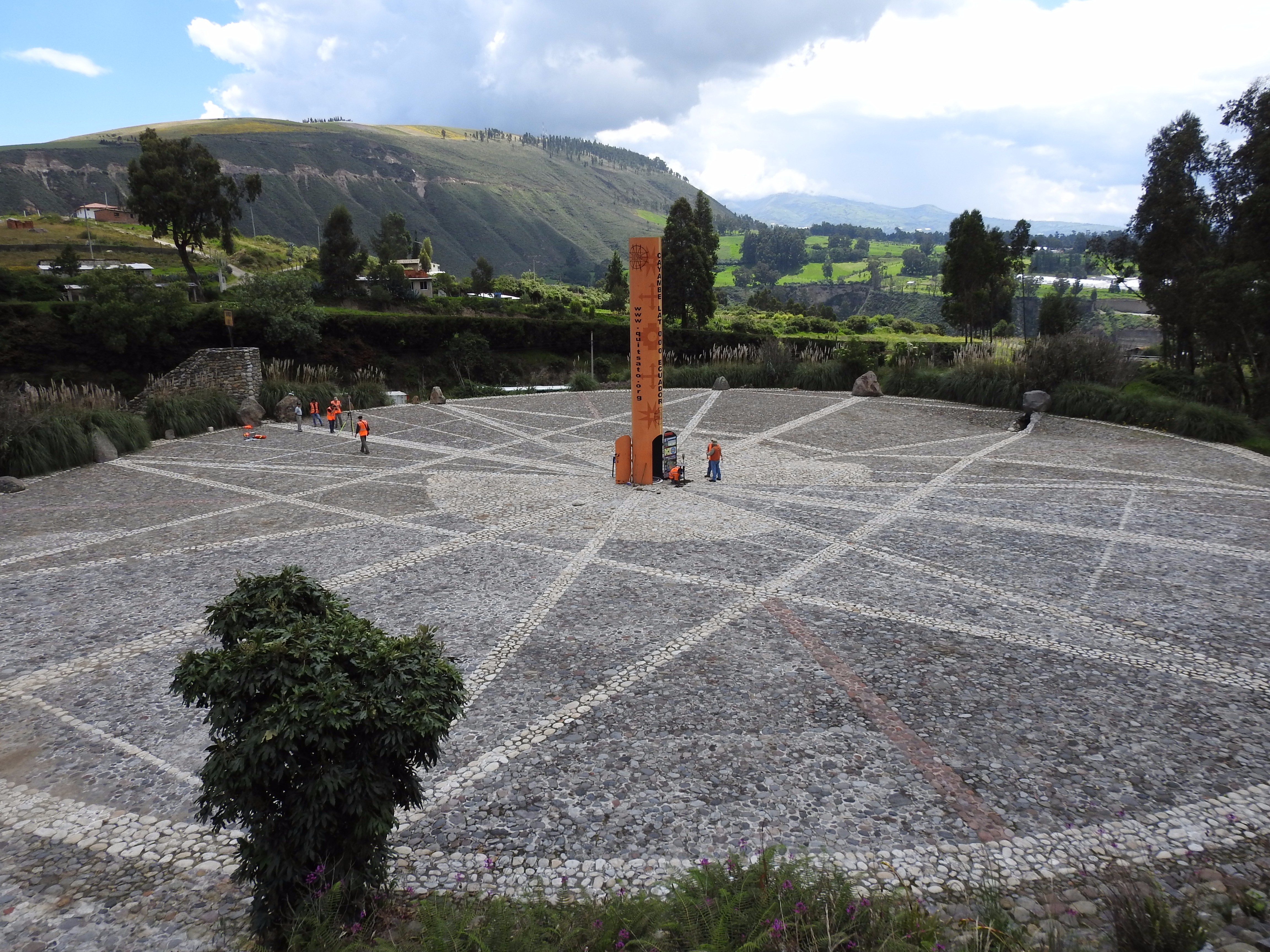 View of the Quitsato Sundial Mark Armstrong
