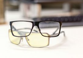 Clear lenses are designed for computer users who need to view an equally balanced color spectrum; amber lenses diminish the harshest part of the color spectrum for greatest protection.