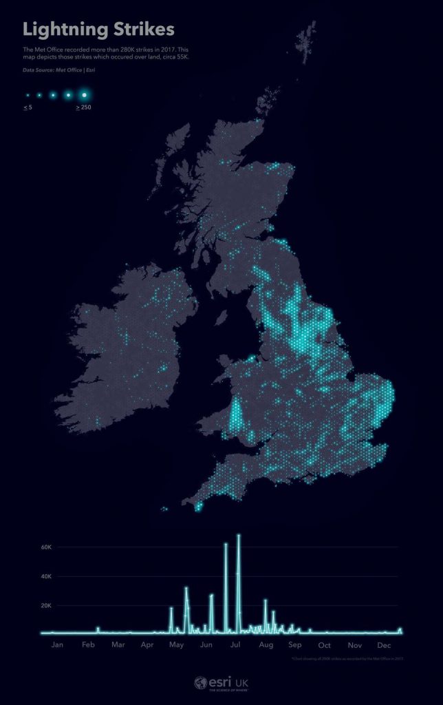 Lightning Strikes in the UK
