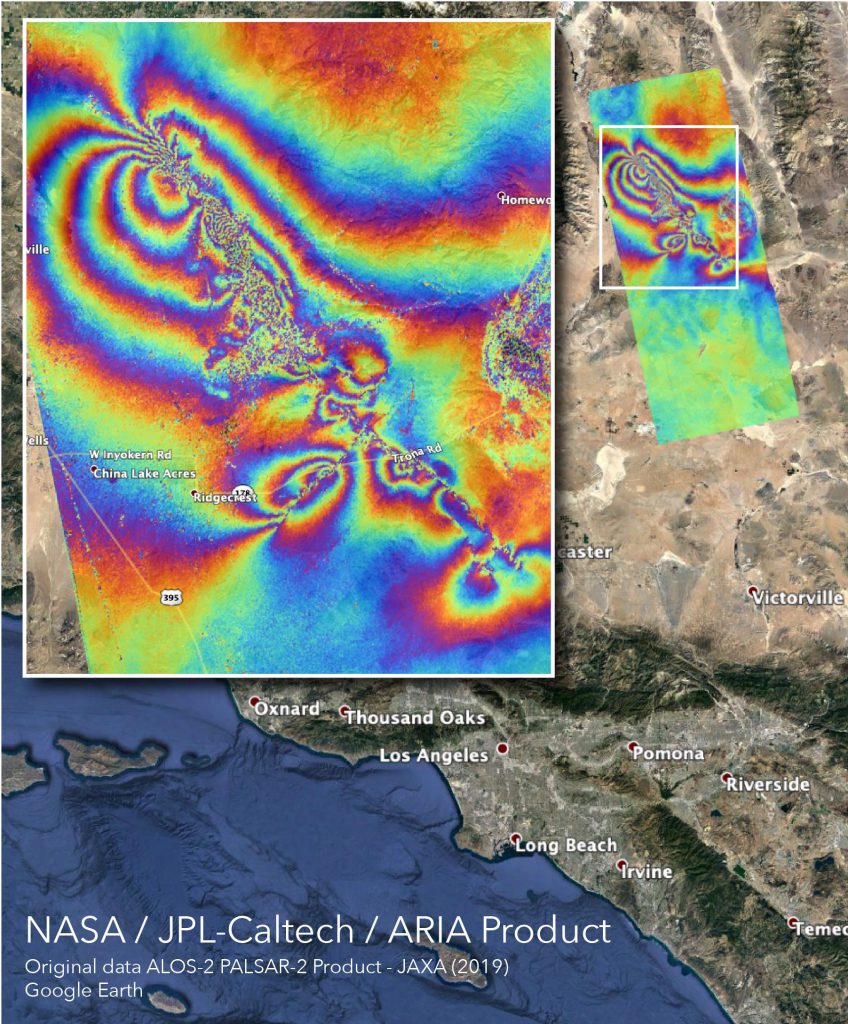JPL NASA Interferogram