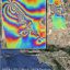 InSAR Quake rainbow