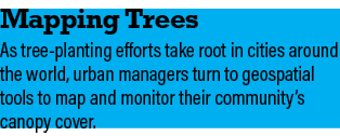 Mapping Trees As tree planting efforts take root in cities around the world, urban managers turn to geospatial tools ...